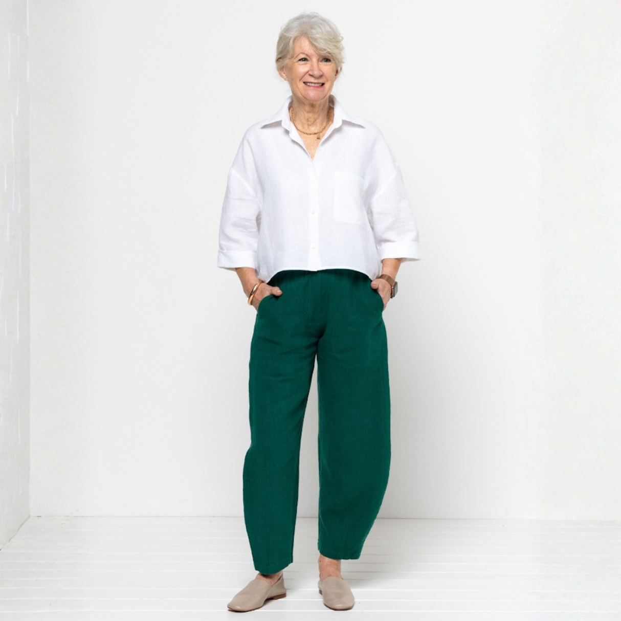 Style Arc - Barry Woven Pant Pattern (UK 18-30)