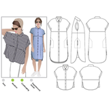Style Arc - Blaire Shirt & Dress Pattern (UK 18-30)