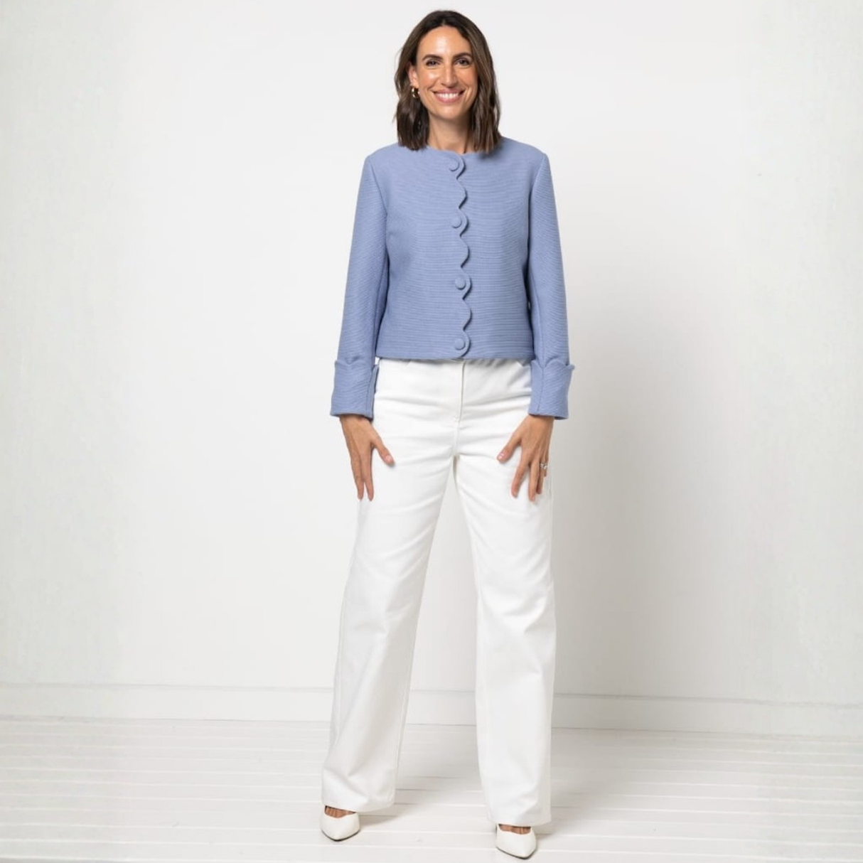 Style Arc - Delphine Woven Jacket Pattern (UK 4-16)