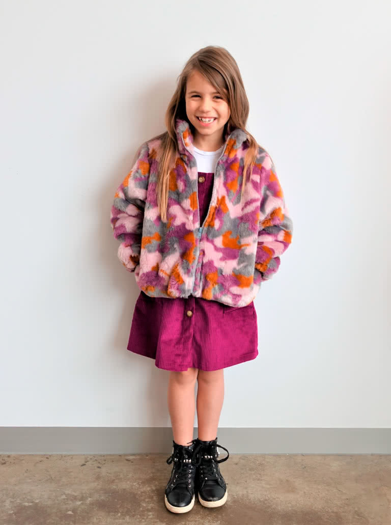 Style Arc Childrens Teddy Jacket Pattern 1