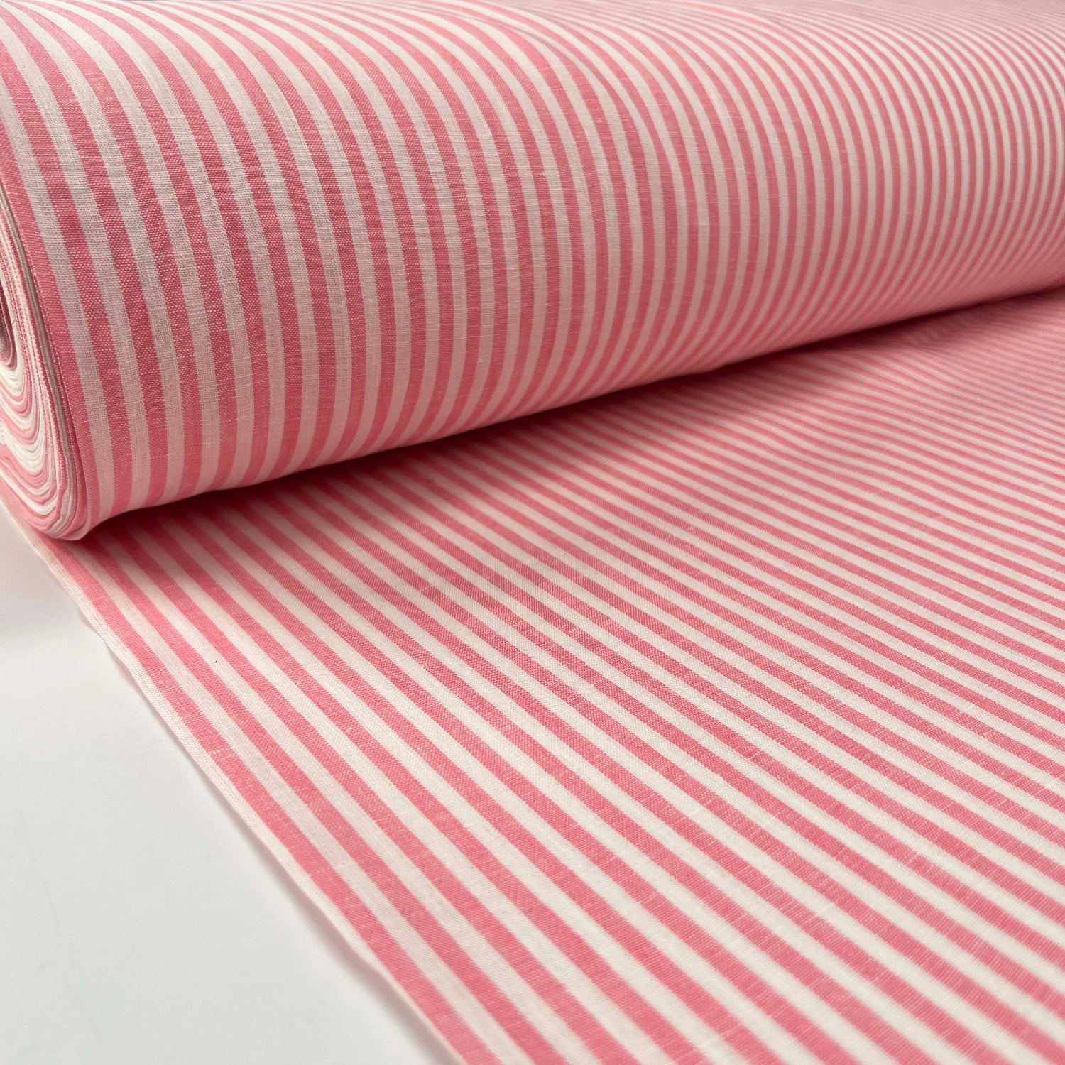 Summer Linen - Pink Stripe