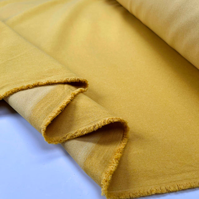 Sunshine Furnishing Polyester Yellow Fire Retardant Fabric Fold