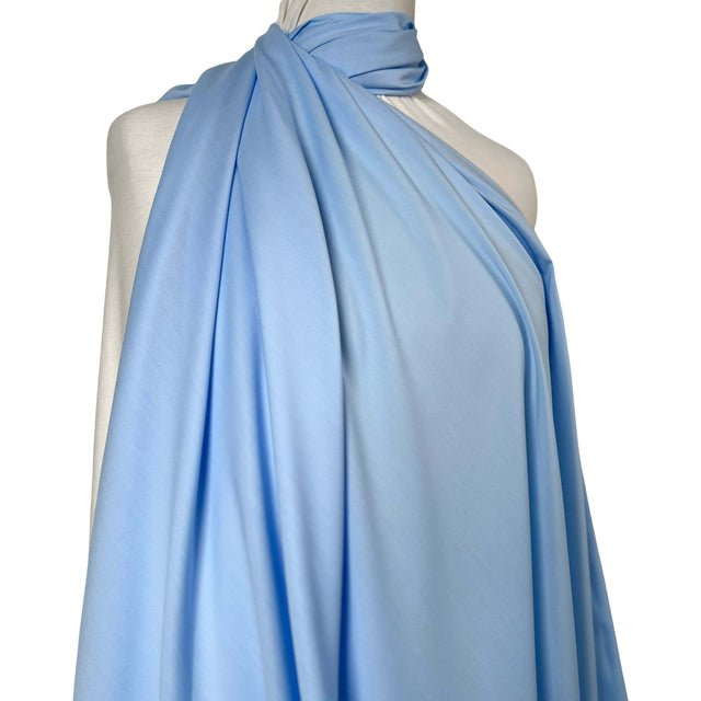 Fine 100% Cotton Dressmaking Fabric Supima Cotton Lawn – Sky Blue