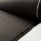 Taylor & Lodge Special Brown Polyester Wool British Yorkshire Pinstripe Suiting Fabric Roll