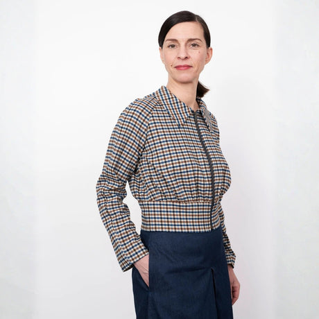 The Assembly Line - Cropped Jacket Pattern Model 2