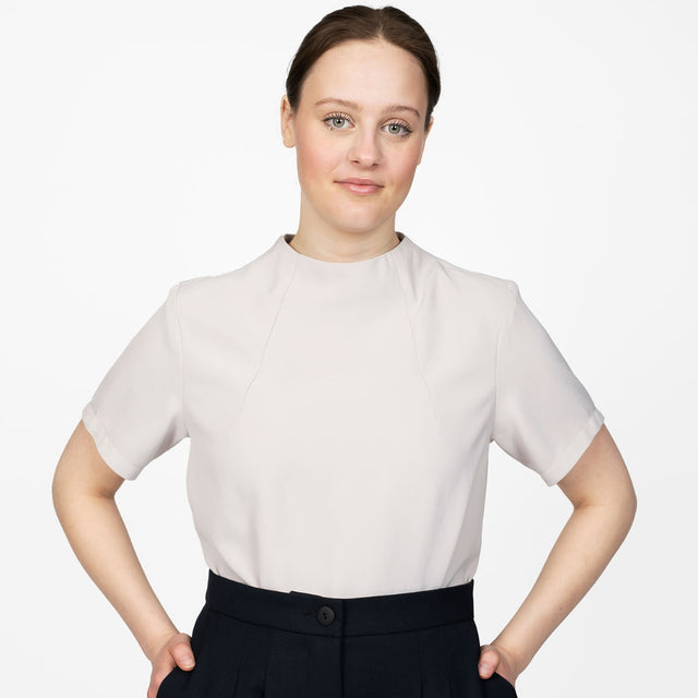 The Assembly Line - Funnel Neck Top Pattern Model 1