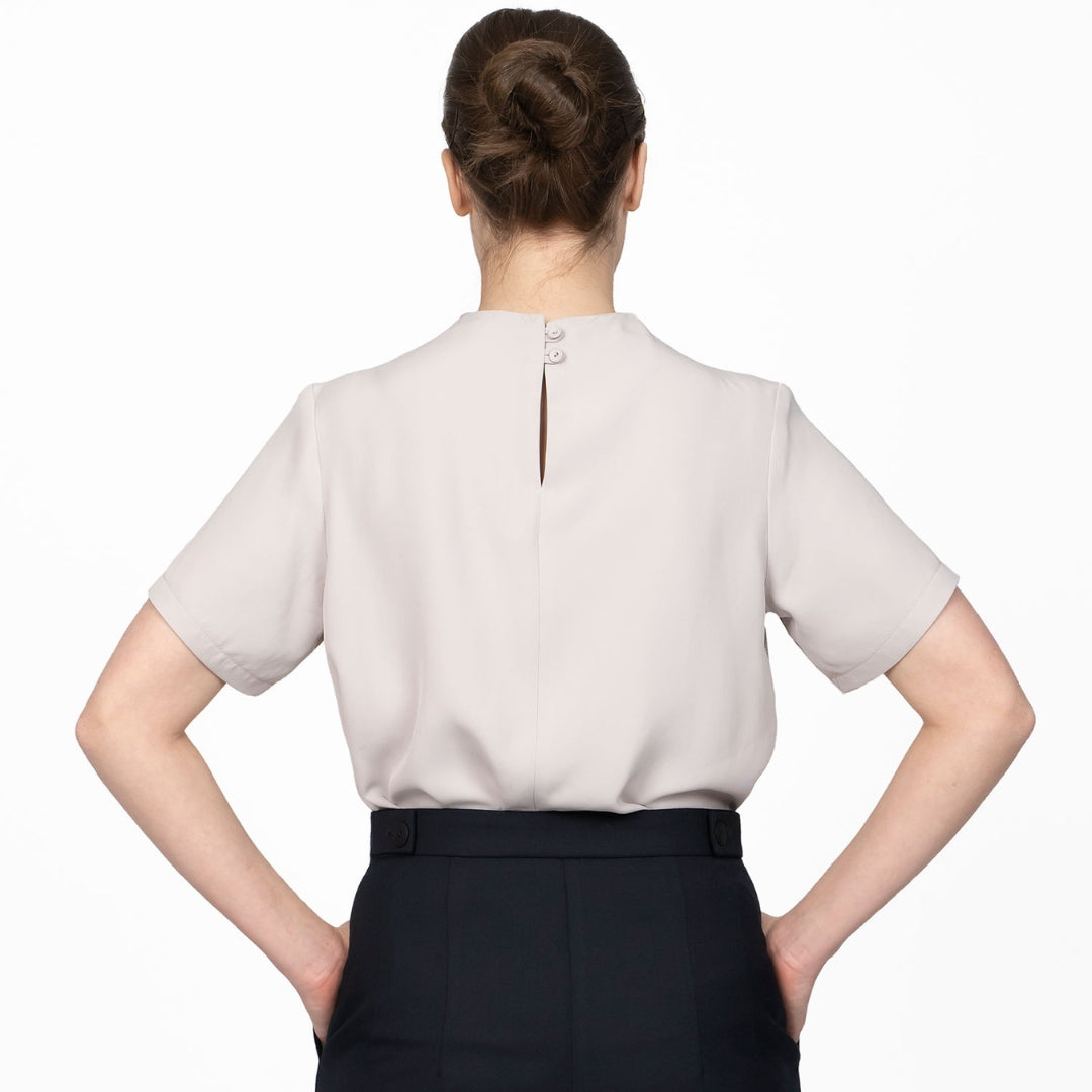 The Assembly Line - Funnel Neck Top Pattern Model 2