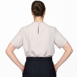The Assembly Line - Funnel Neck Top Pattern Model 2