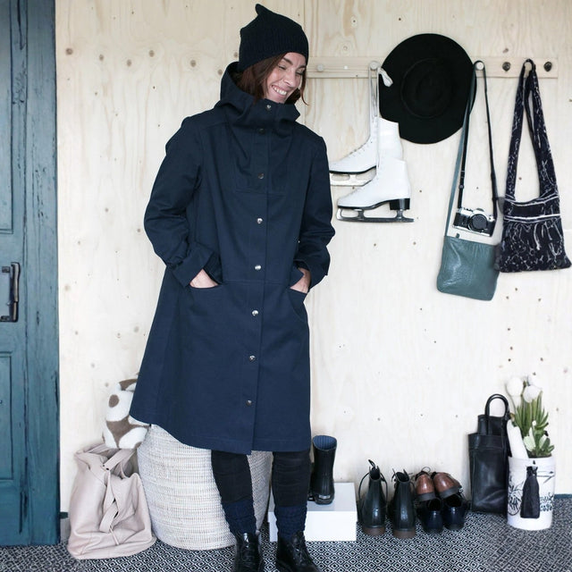 The Assembly Line - Hoodie Parka Sewing Pattern Model 1
