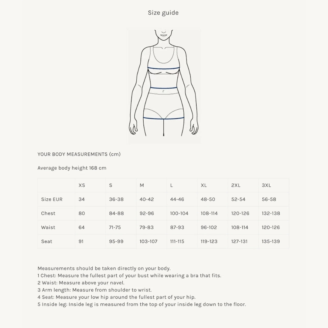 The Assembly Line - Hoodie Parka Sewing Pattern Size Guide