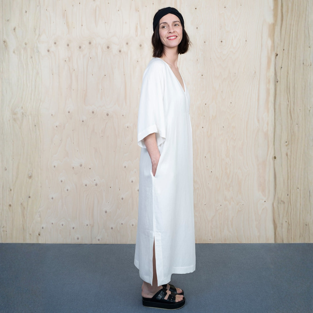 The Assembly Line - Kaftan Dress Pattern Model 2