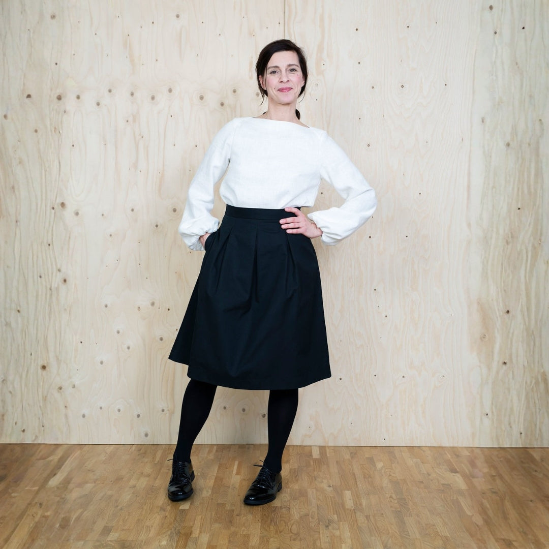 The Assembly Line - Puff Shirt Pattern Model 1