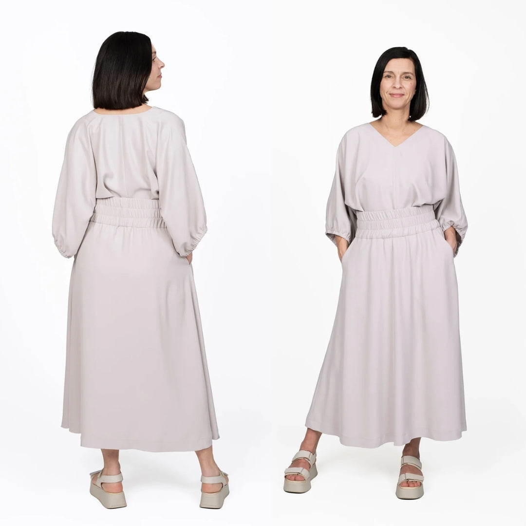 The Assembly Line - V-Neck Cuff Top Pattern Model 7