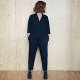 The Assembly Line - V-Neck Jumpsuit Pattern Model 3
