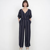 The Assembly Line - Wide-Leg Jumpsuit Pattern Model Front