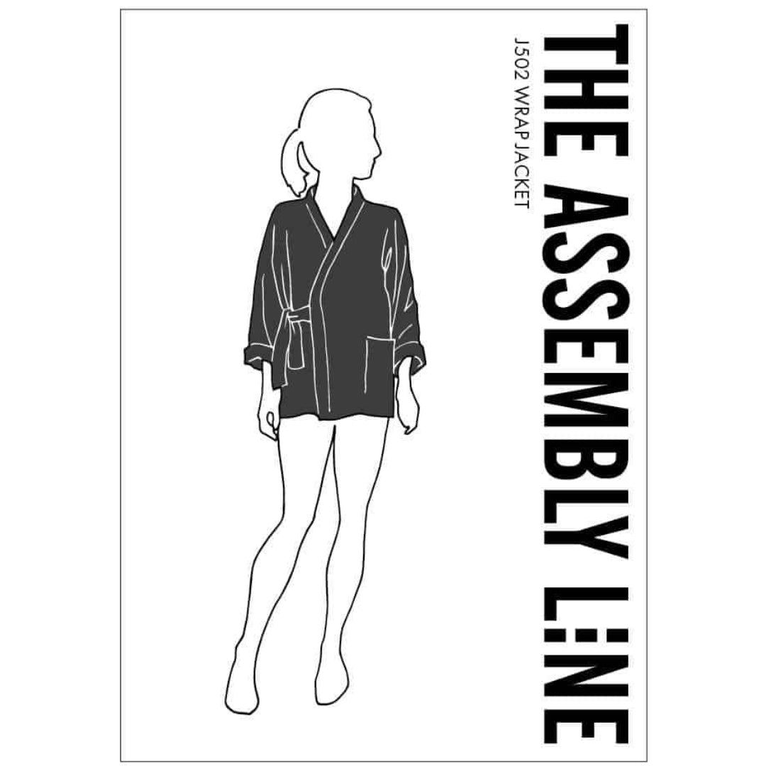 The Assembly Line - Wrap Jacket Pattern Front Cover