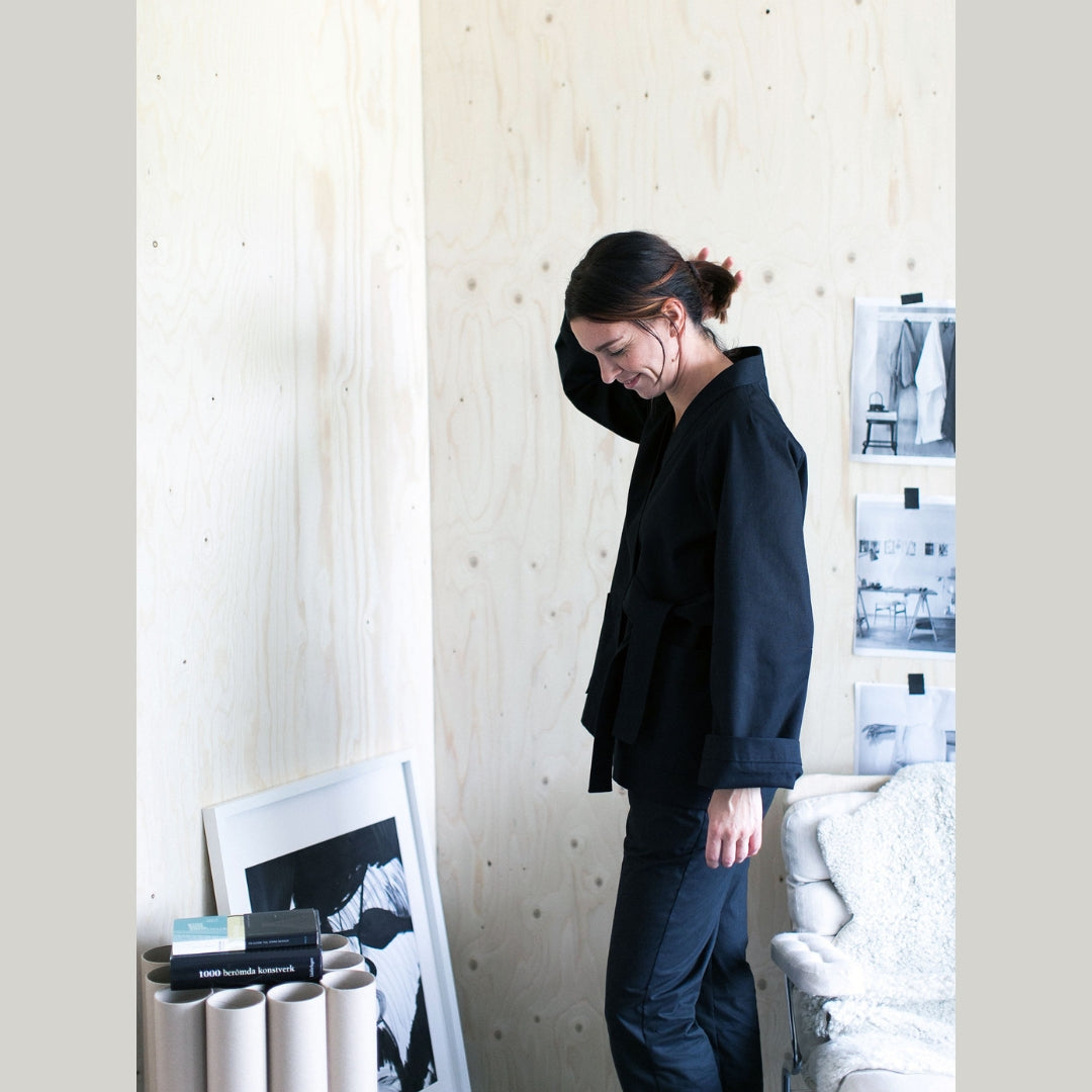 The Assembly Line - Wrap Jacket Pattern Model 3