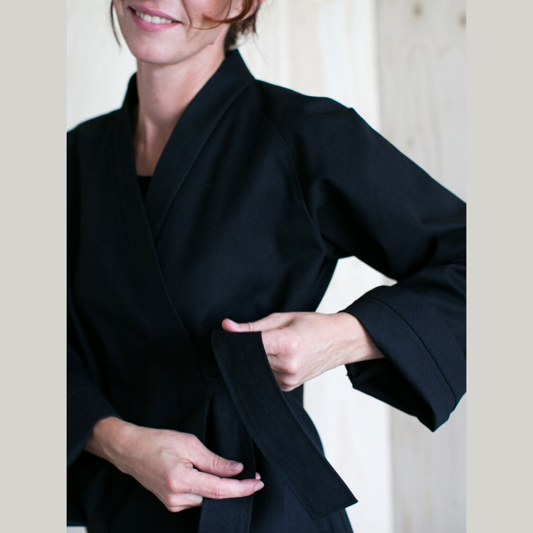 The Assembly Line - Wrap Jacket Pattern Model 5