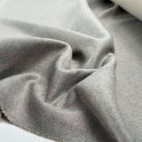 Grey Soft Double-Sided Wool Blend Coating Fabric Unbelievable Geoff Cu