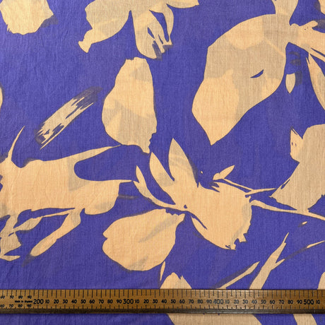 Viscose Twill Leaves Nude Purple Nylon Oeko Tex Lightweight Woven Dress Fabric Ruler