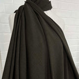Walking Out Green Wool Lycra Stretch Suiting Fabric Mannequin