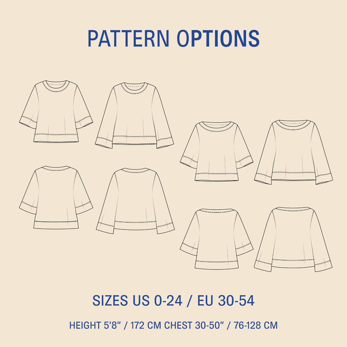 Wardrobe by Me - Silke Blouse Sewing Pattern