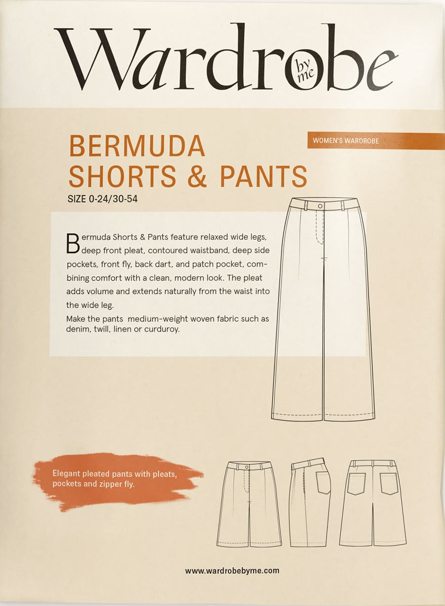 Wardrobe By Me Patterns Bermuda Pants and Shorts frontcover