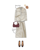 Wardrobe By Me Patterns Claude Skirt idea1