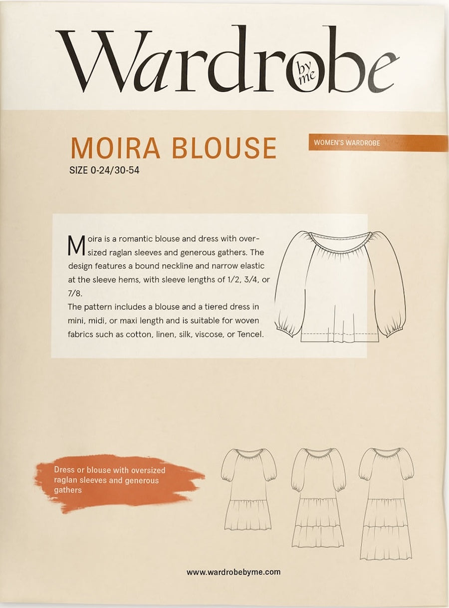 Wardrobe By Me Patterns Moira Blouse and Dress frontcover