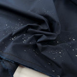 Water Resistant Memory Polycotton – Navy