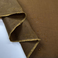 Waxed Cotton Canvas - Tan