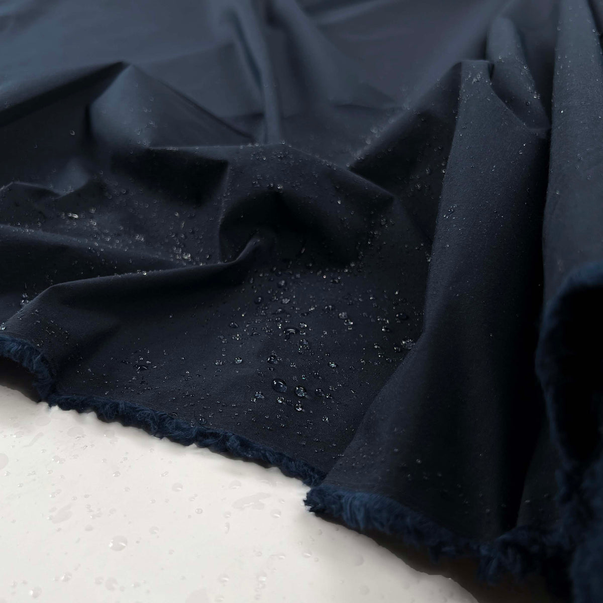 Wayfarer 6oz Wax Cotton Brook Blue Fabric Splash