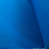 Wide Width Cotton Poplin Dark Turquoise Blue Plain Woven Dress Fabric