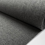 Wool Suiting Tabby Flannel Light Grey British Woven Fabric Roll