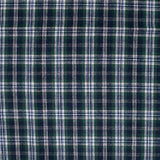 Country Flannel Green Check Brushed Cotton Dress Fabric fabric, full