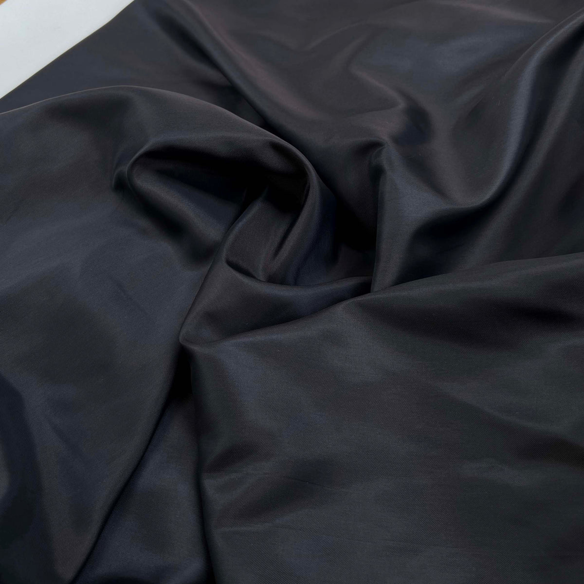 Bronze Brown Changeant Nylon Twill Dress Fabric Yesterdays Lining CU