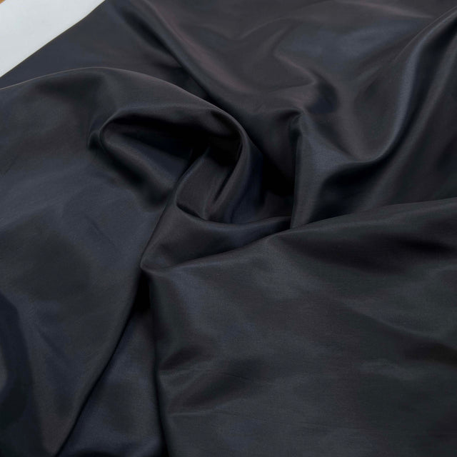 Bronze Brown Changeant Nylon Twill Dress Fabric Yesterdays Lining CU