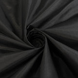 A Conglomeration Black Self Lined Duck Down Polyamid Silk Polyester Pu Coated Fabric Twist