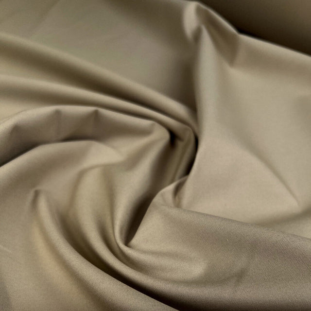 A Darker Shade Of Pale Cotton Plain Woven Suiting Fabric