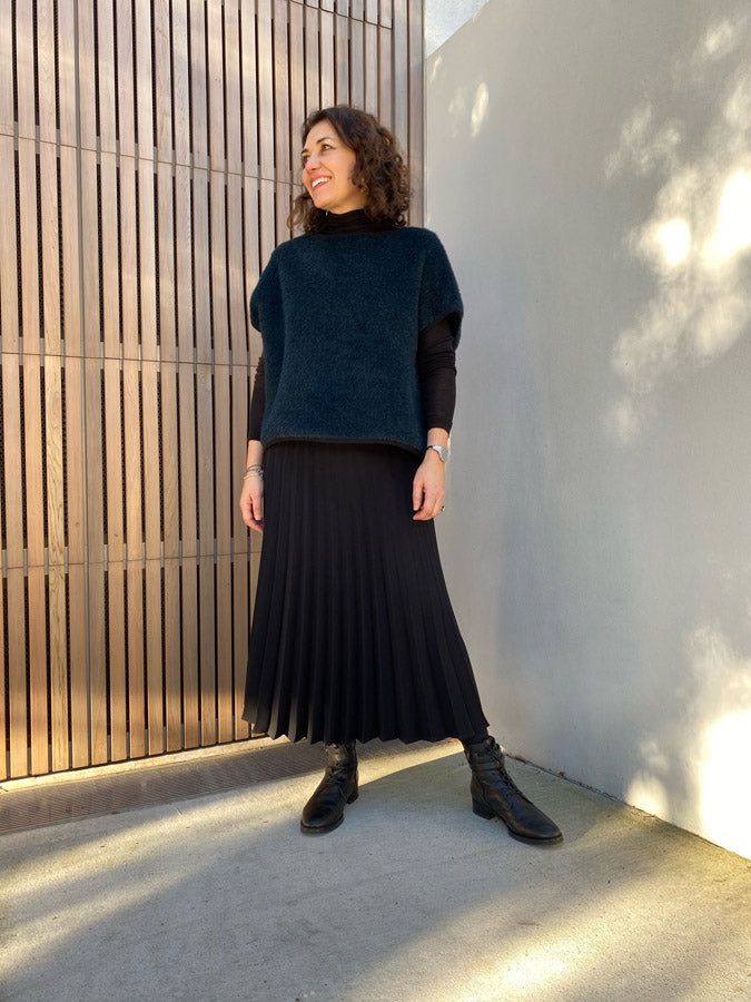 Amara vest pattern tessuti 7