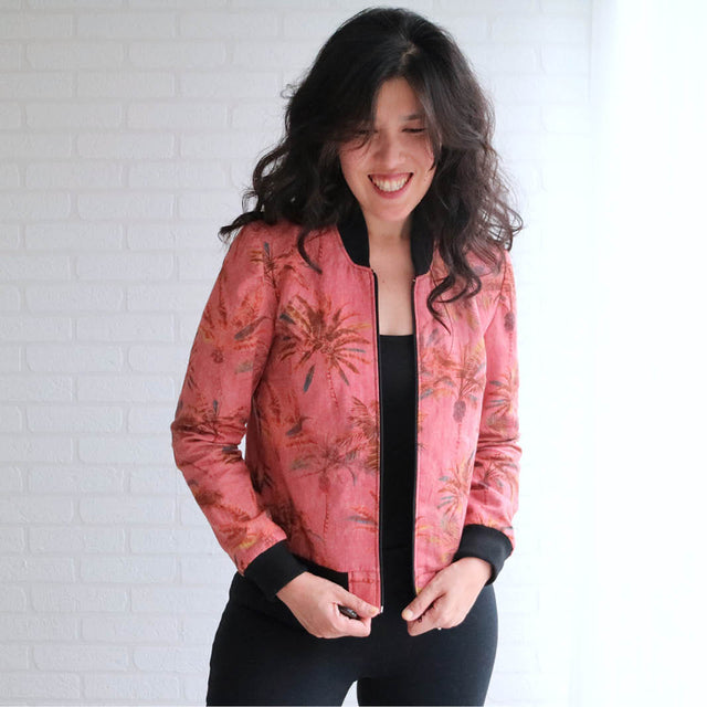 Amelia Bomber Jacket Pattern Wardrobe By Me 1