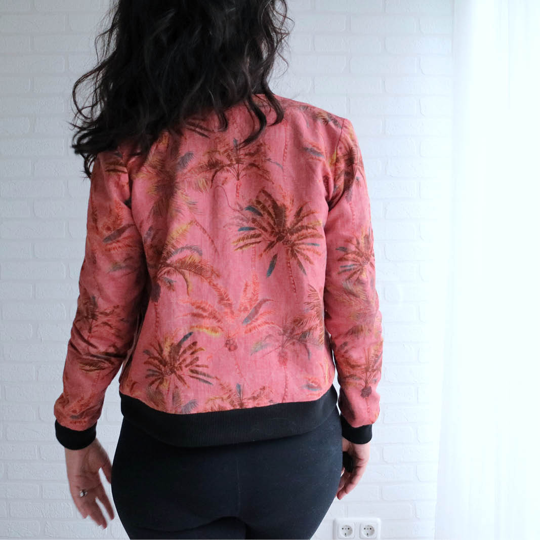 Amelia Bomber Jacket Pattern Wardrobe By Me 2