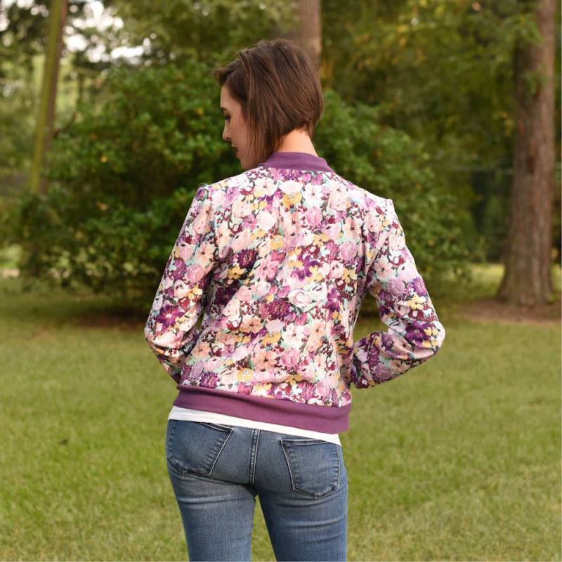 Amelia Bomber Jacket Pattern Wardrobe By Me 4