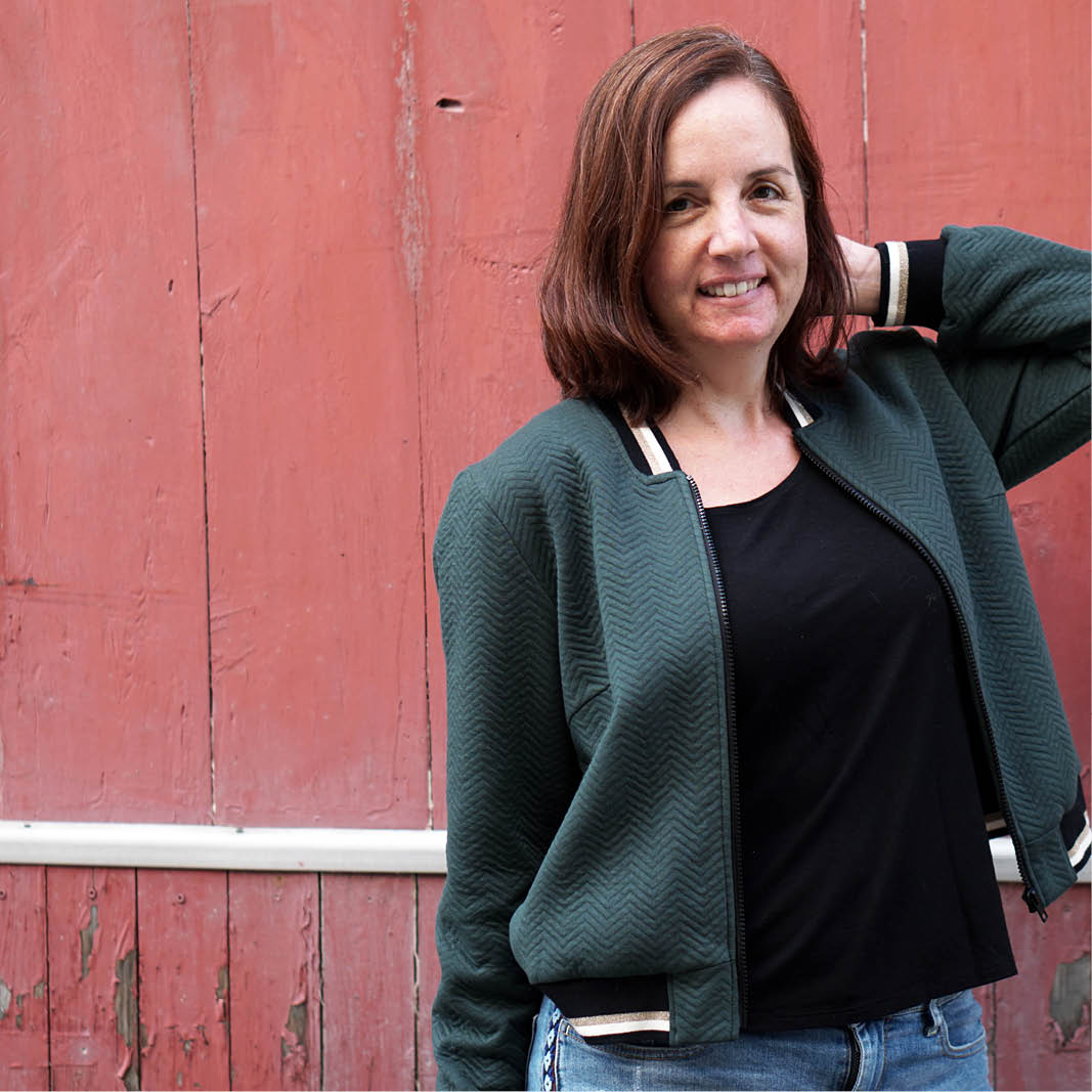 Amelia Bomber Jacket Pattern Wardrobe By Me 9