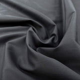 Antonio cotton lycra italian deadstock grey trouser fabric cu