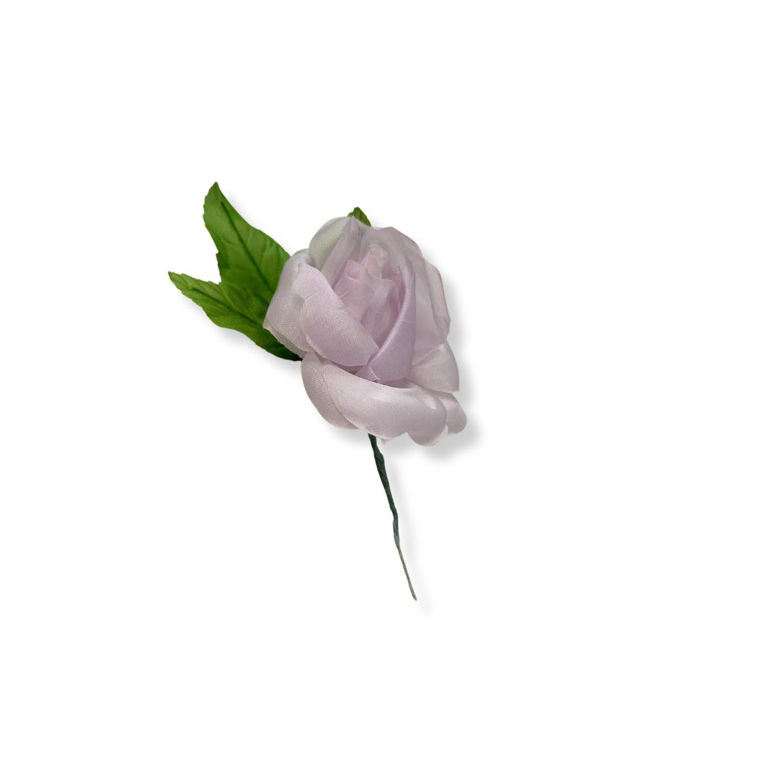 Artificial Flowers Single Large Lilac Rose