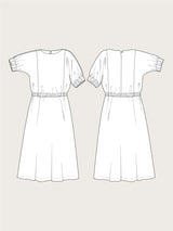 Assembly Line Cuff Dress Sketch