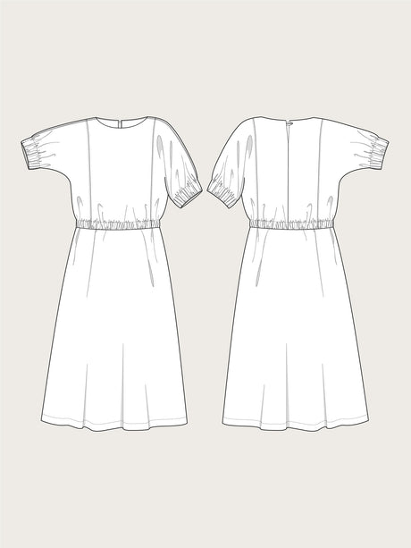 Assembly Line Cuff Dress Sketch