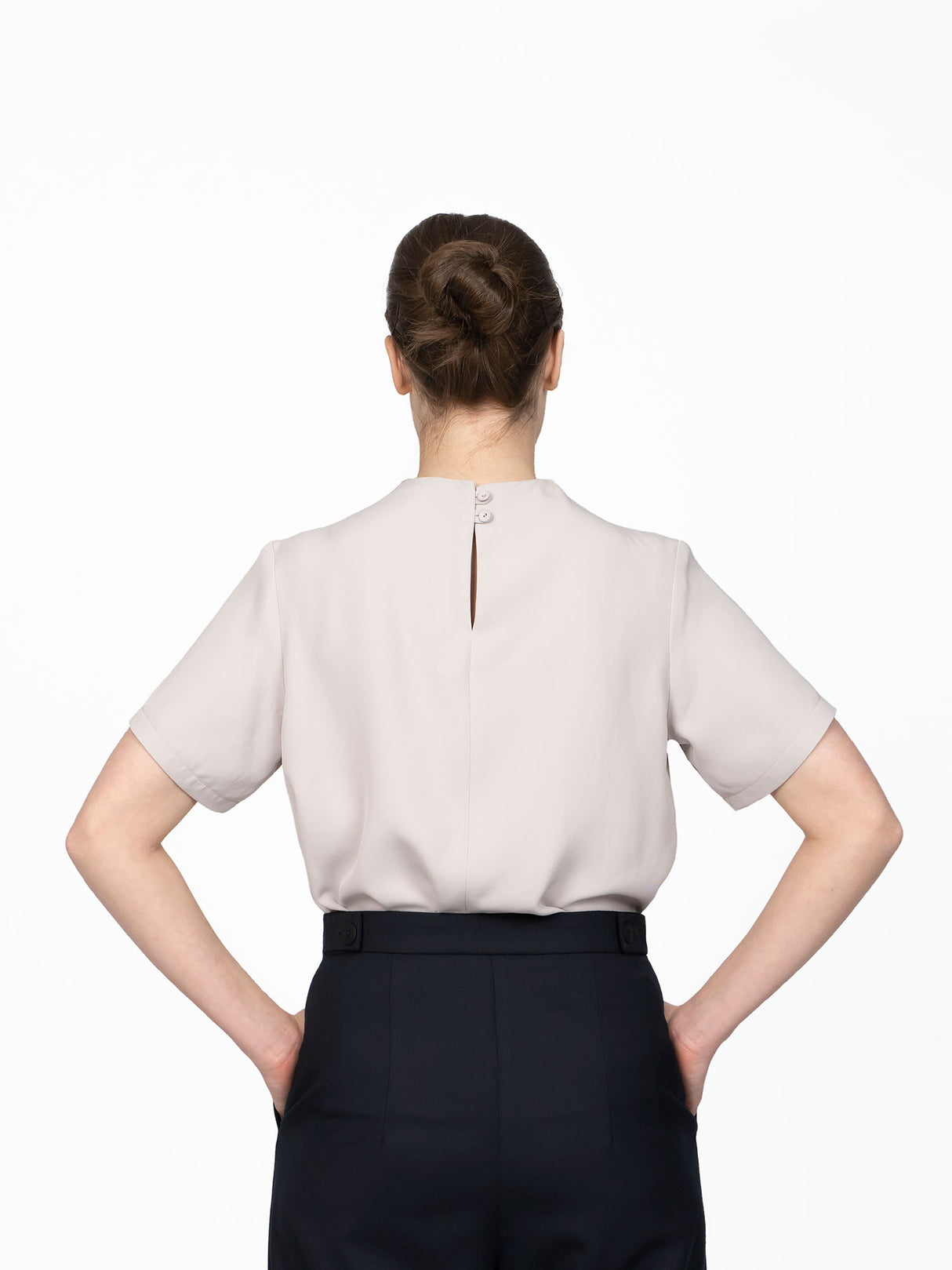 Assembly Line Funnel Neck Top 3