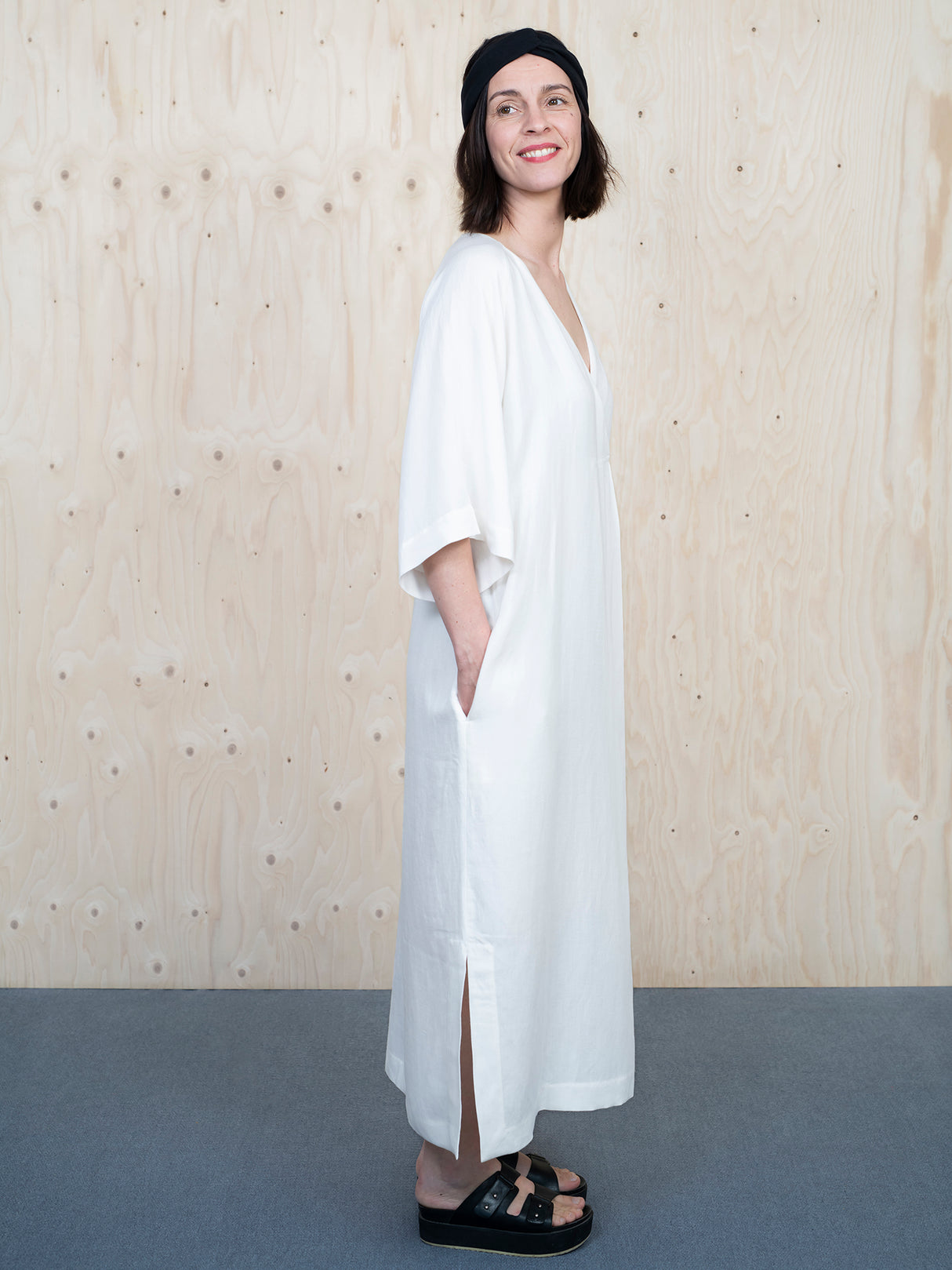 Assembly Line Kaftan Dress 1